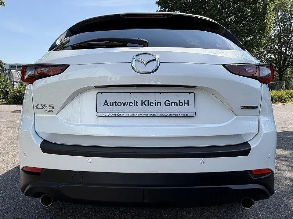 Gebraucht Mazda CX-5 Ad'Vantage 194 PS (142 kW) 2022 Weiß SUV