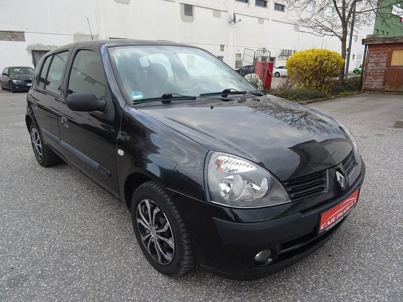 Gebraucht Renault Clio II Campus 75 PS (55 kW) 2005 Schwarz Kleinwagen