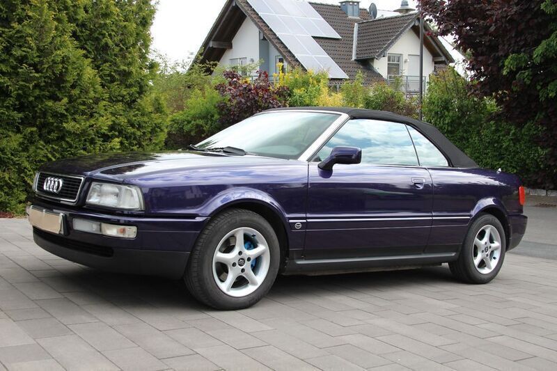 Violet Gebraucht 1993 Audi Cabriolet Sport Cabrio | 11.400 € - Bild 1/4