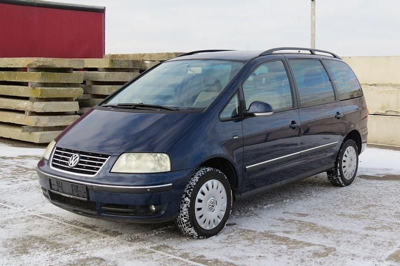 Blau Gebraucht 2007 VW Sharan Van / Kleinbus | 2.900 € (Guter Preis) - Bild 1/4