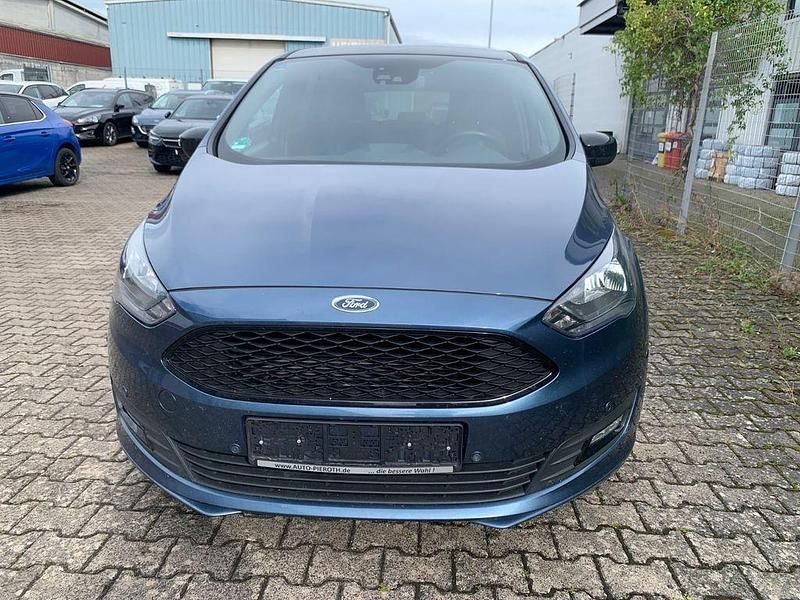 Blau Gebraucht 2018 Ford C-MAX Sport Van / Kleinbus | 9.999 € (Fairer Preis) - Bild 1/4
