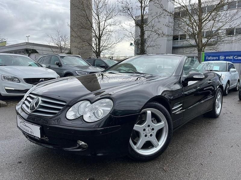 Gebraucht Mercedes SL500 AMG 306 PS (225 kW) 2002 Schwarz Cabrio