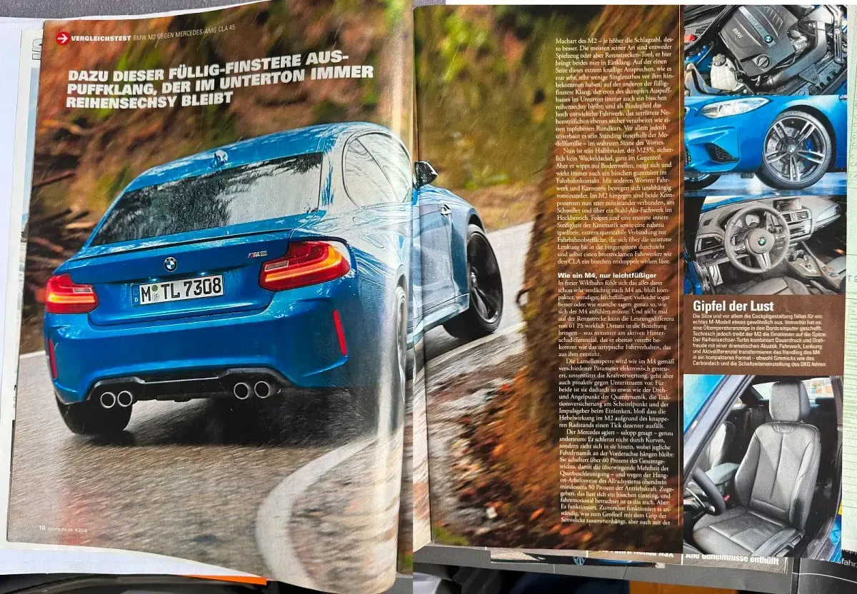 Gebraucht BMW M2 370 PS (272 kW) 2017 Blau Coupé