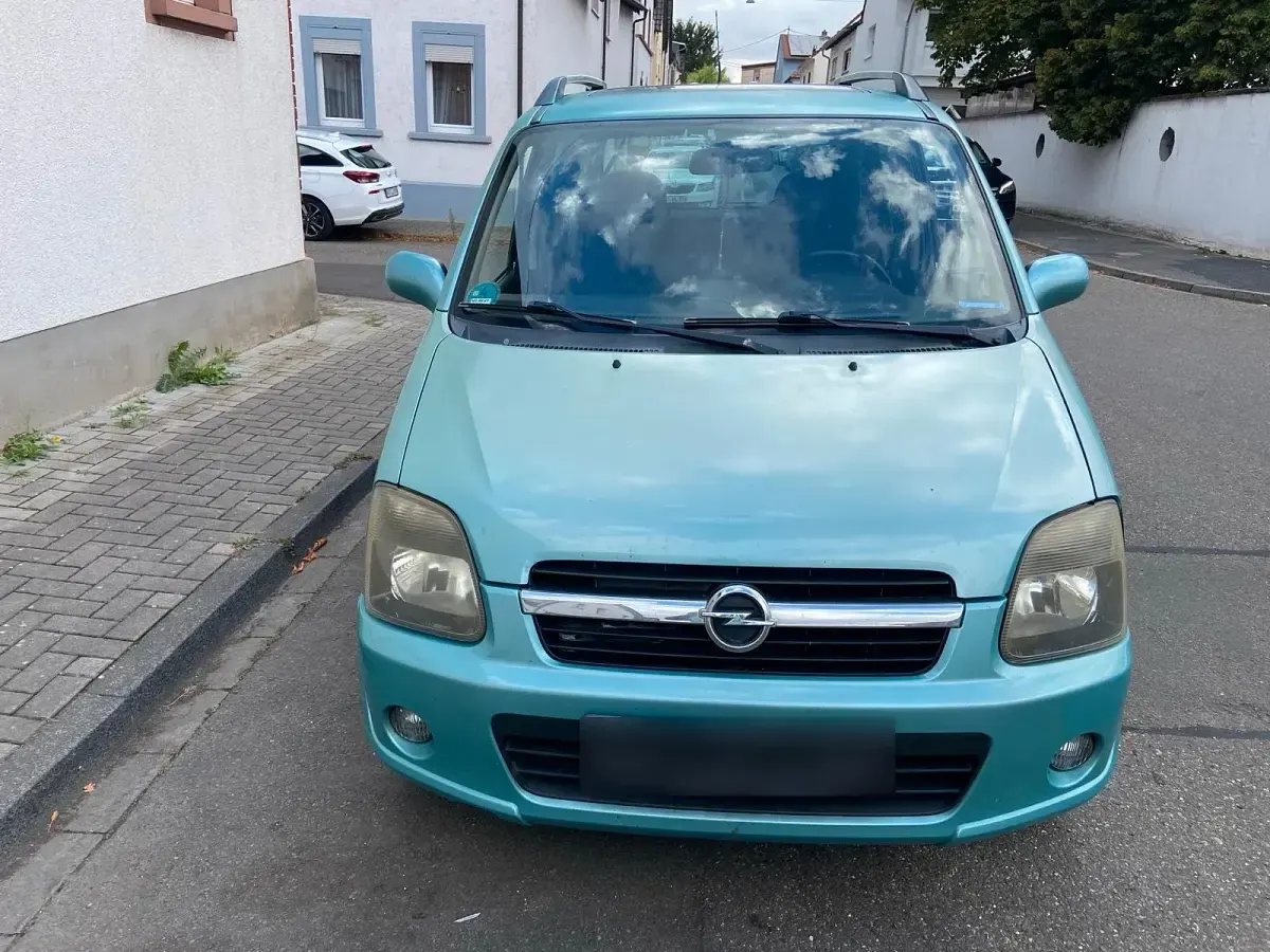 Gebraucht Opel Agila 69 PS (50 kW) 2003 Grün Van / Kleinbus