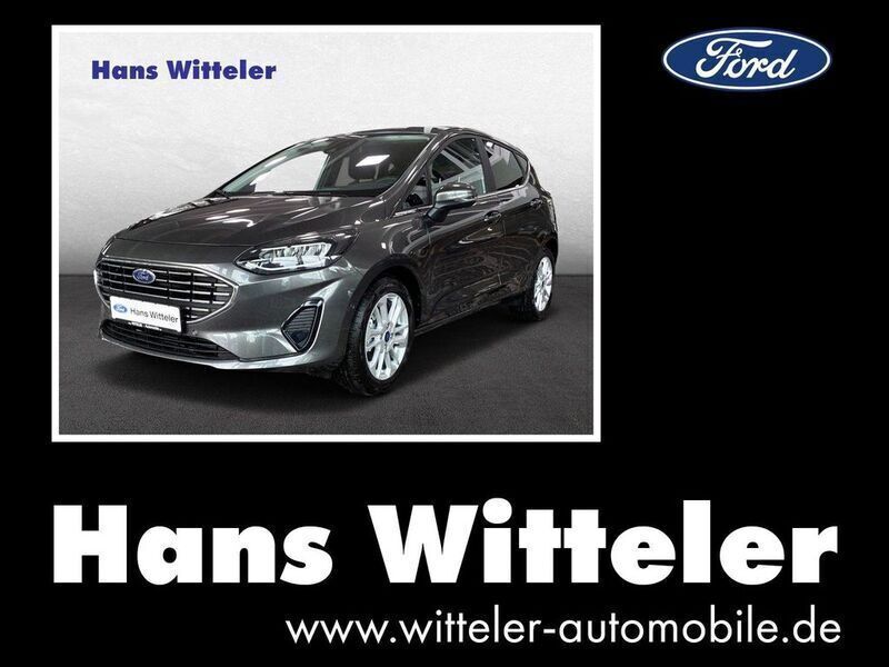 Magneticgrau () Gebraucht 2023 Ford Fiesta Titanium Kleinwagen | 21.690 € (Teuer) - Bild 1/4