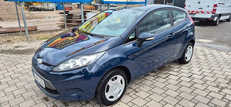 Gebraucht Ford Fiesta Trend 60 PS (44 kW) 2009 Blau Kleinwagen