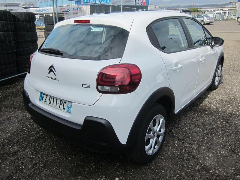 Gebraucht Citroën C3 Feel 83 PS (61 kW) 2021 Weiß Kleinwagen