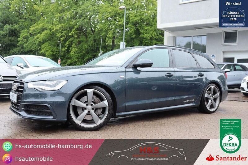 Aviatorblau Gebraucht 2013 Audi A6 Comfort Kombi | 13.900 € (Guter Preis) - Bild 1/4