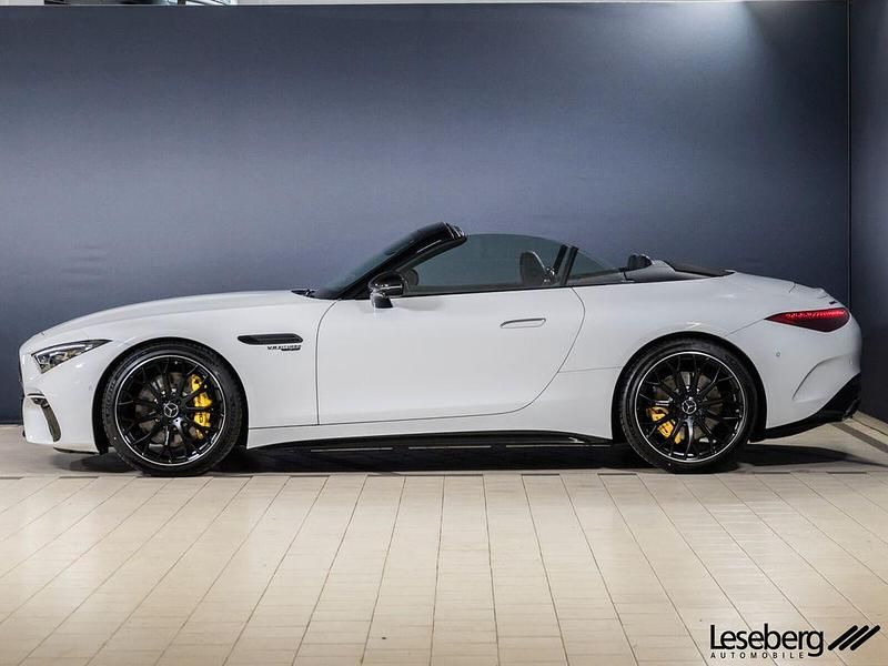 Gebraucht Mercedes SL63 AMG AMG 585 PS (430 kW) 2024 Manufaktur opalithweiß bright Cabrio