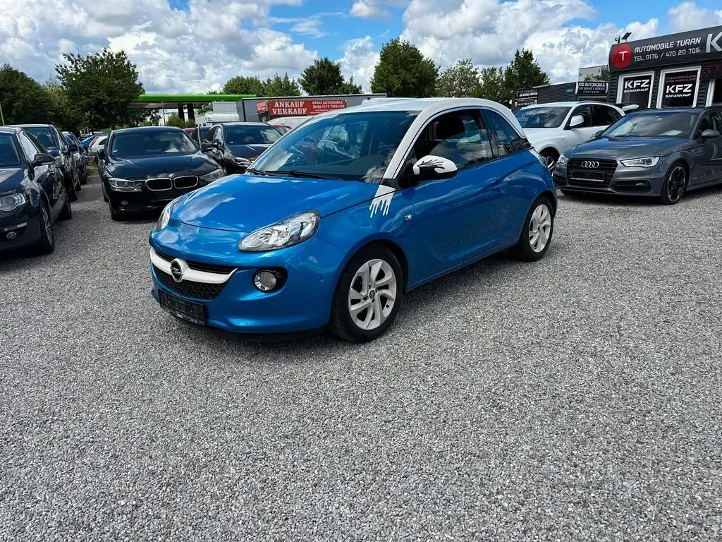 Gebraucht Opel Adam 69 PS (50 kW) 2015 Blau Kleinwagen