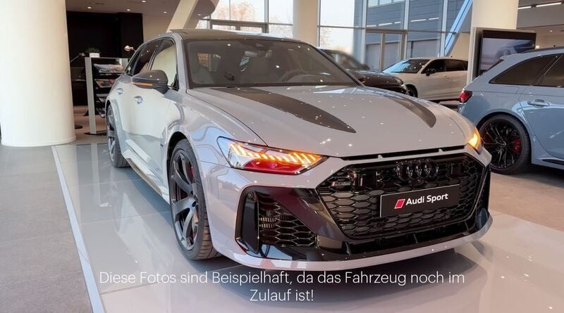 Grau Neu 2025 Audi RS6 Sport Kombi | 245.900 € - Bild 1/4