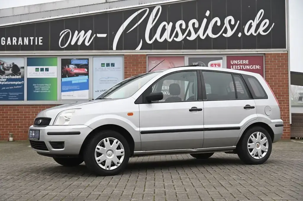 Gebraucht Ford Fusion Trend 68 PS (50 kW) 2004 Silber Kleinwagen