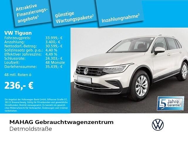 Silber Gebraucht 2024 VW Tiguan Move SUV | 33.999 € (Guter Preis) - Bild 1/1