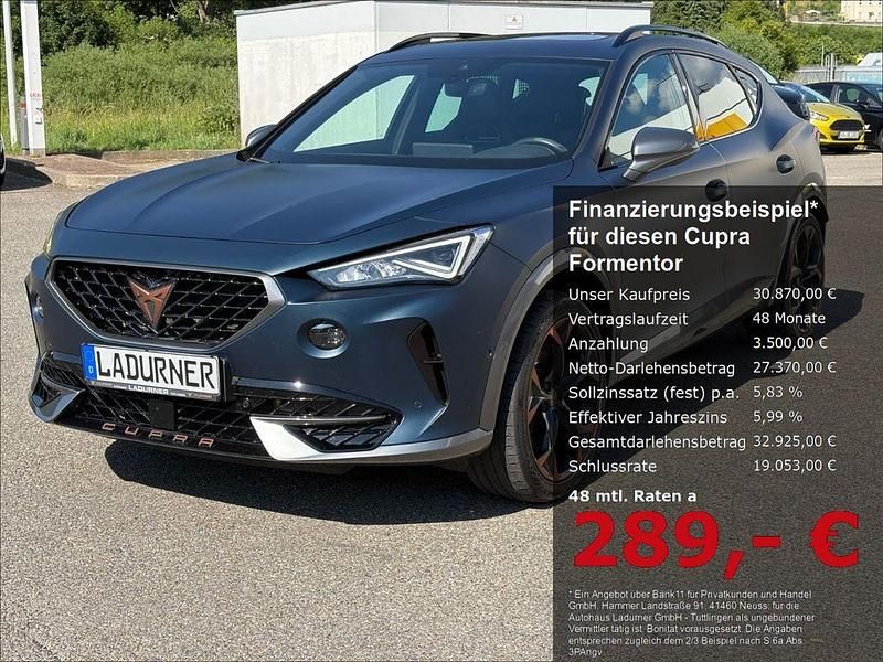 Blau Gebraucht 2021 Cupra Formentor VZ SUV | 30.870 € (Etwas zu teuer) - Bild 1/4