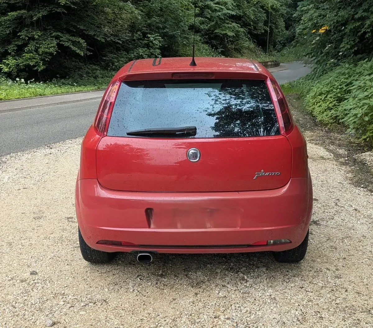 Gebraucht Fiat Punto 120 PS (88 kW) 2008 Rot Kleinwagen
