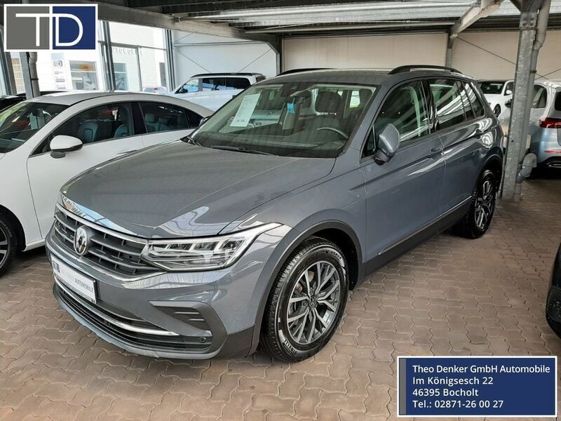 Grey metallic Gebraucht 2023 VW Tiguan Life SUV | 25.900 € (Superpreis) - Bild 1/4