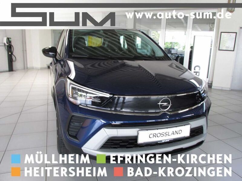 Blau Gebraucht 2022 Opel Crossland Elegance SUV | 21.990 € (Teuer) - Bild 1/4
