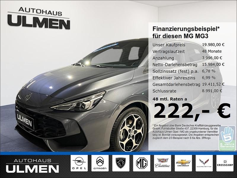 Grau Gebraucht 2024 MG MG3 Kleinwagen | 18.888 € (Etwas zu teuer) - Bild 1/4