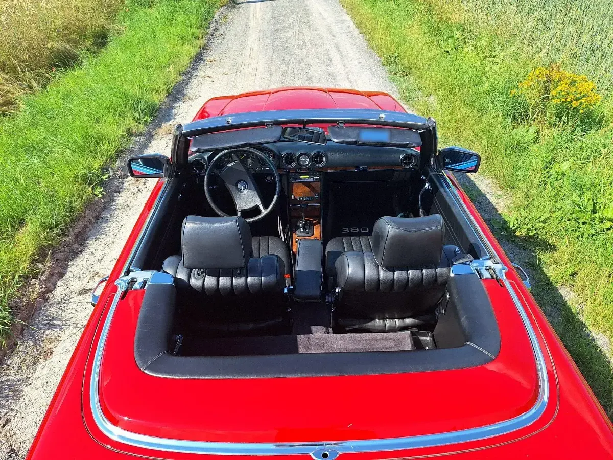 Gebraucht Mercedes SL380 154 PS (113 kW) 1984 Rot Cabrio