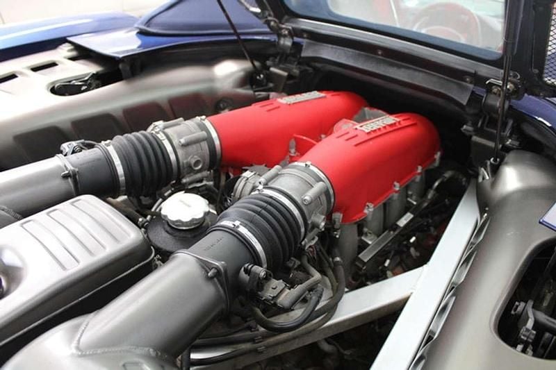 Gebraucht Ferrari F430 489 PS (359 kW) 2008 Blau Cabrio