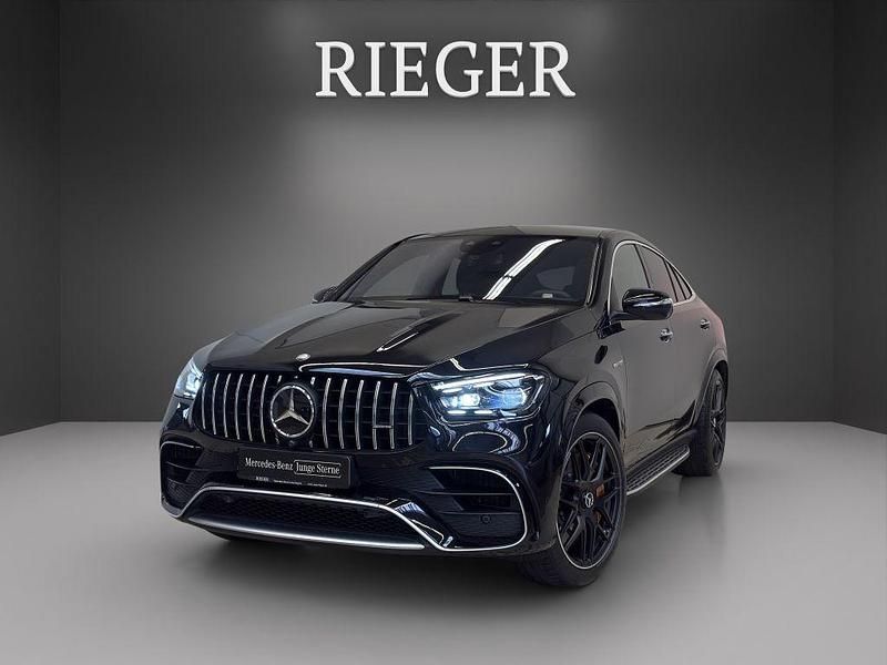 Metalliclack obsidianschwarz (metallic) Gebraucht 2024 Mercedes GLE63 AMG AMG Coupé | 138.979 € - Bild 1/4