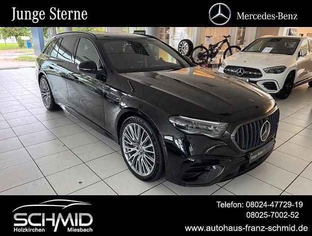 Schwarz obsidianschwarz Gebraucht 2024 Mercedes E53 AMG Premium Kombi | 82.850 € - Bild 1/4