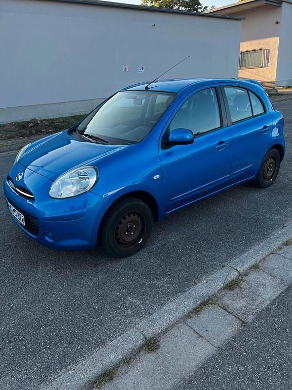 Blau Gebraucht 2012 Nissan Micra Kleinwagen | 3.500 € (Guter Preis) - Bild 1/4