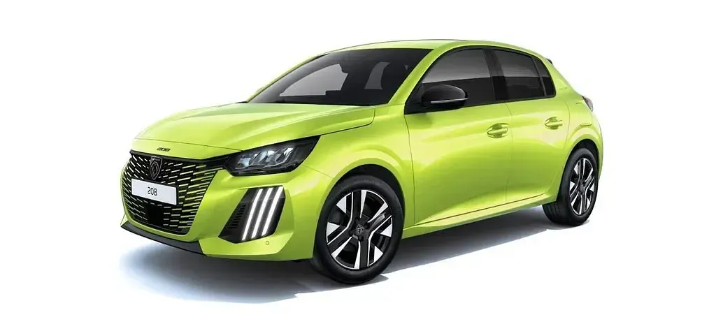 Neu Peugeot 208 Allure 101 PS (74 kW) 2026 Gelb Kleinwagen
