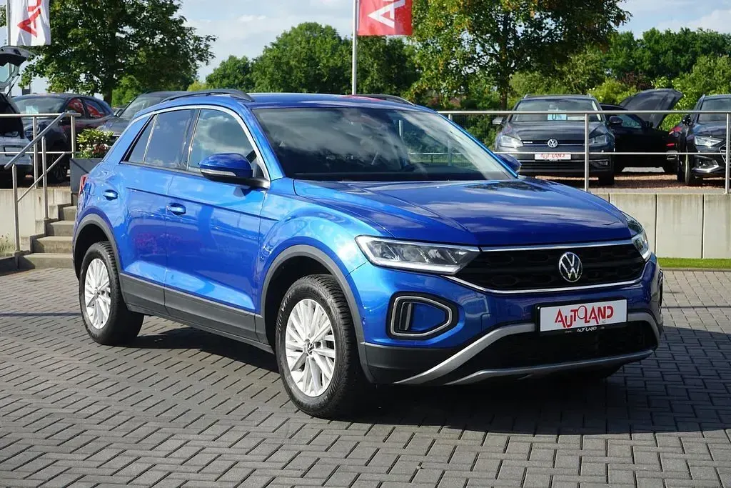 Gebraucht VW T-Roc 110 PS (80 kW) 2022 Blau SUV