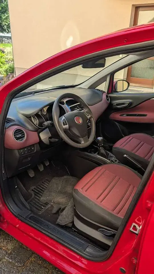 Gebraucht Fiat Punto Evo Racing 105 PS (77 kW) 2011 Rot Kleinwagen