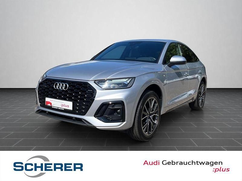 Silber Gebraucht 2021 Audi Q5 Sportback S-Line SUV | 44.400 € (Guter Preis) - Bild 1/4