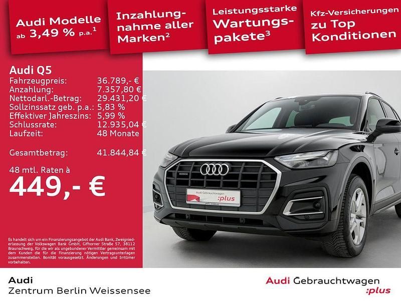 Gebraucht Audi Q5 Performance 204 PS (150 kW) 2023 Brillantschwarz SUV