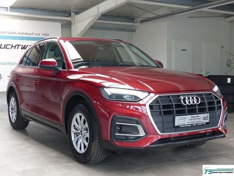 Rot Gebraucht 2021 Audi Q5 Basis SUV | 34.890 € (Guter Preis) - Bild 1/4