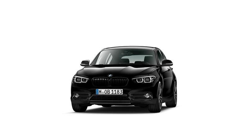 Schwarz uni Gebraucht 2018 BMW 120 Sport Line Kleinwagen | 20.890 € (Fairer Preis) - Bild 1/4