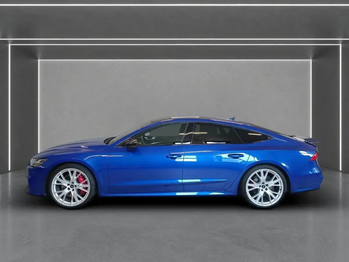 Gebraucht Audi A7 Sportback S-Line 340 PS (250 kW) 2023 Ultrablau metallic Kleinwagen