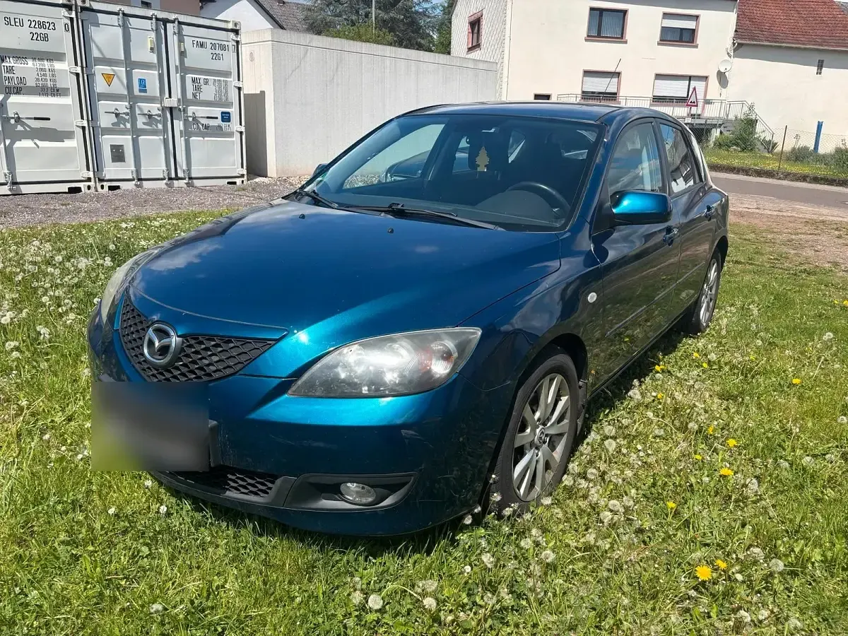 Gebraucht Mazda 3 120 PS (88 kW) 2007 Blau Limousine