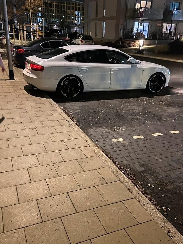 Gebraucht Audi A5 Sportback 2009 Weiß Kleinwagen