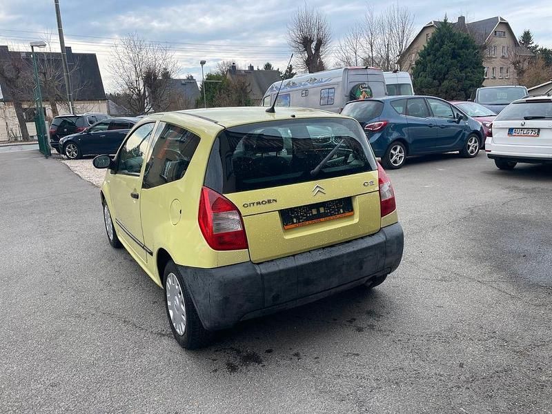 Gebraucht Citroën C2 Advance 60 PS (44 kW) 2007 Gelb Kleinwagen