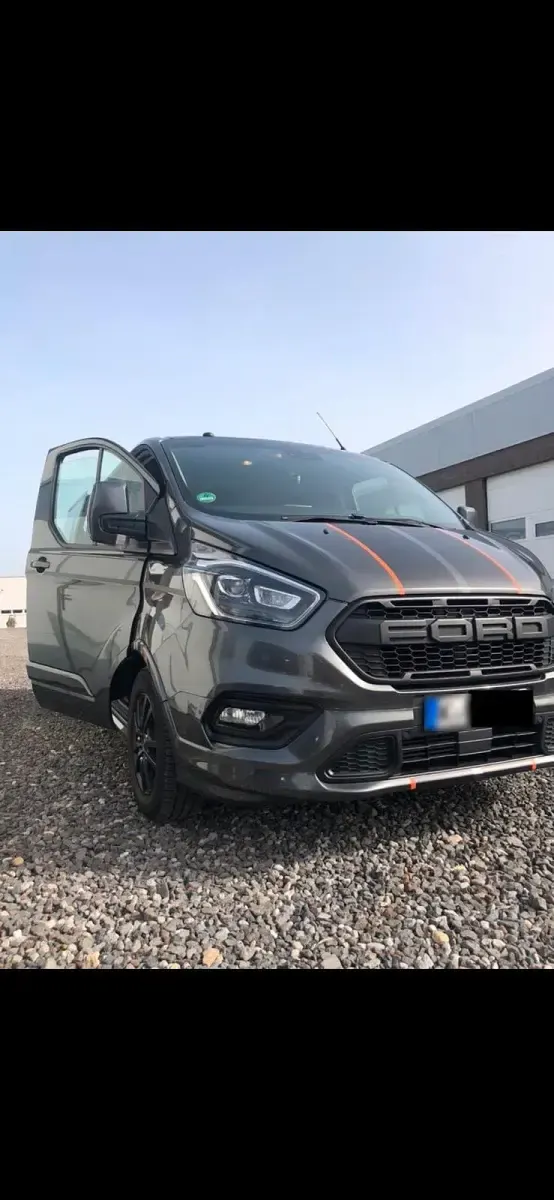 Gebraucht Ford Transit Custom 170 PS (125 kW) 2019 Grau Van / Kleinbus
