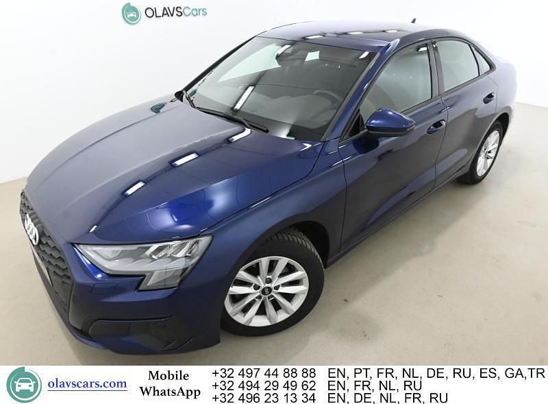 Blau Gebraucht 2022 Audi A3 Limousine | 16.819 € (Superpreis) - Bild 1/4