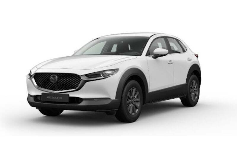 Arctic white Neu 2024 Mazda CX-30 Prime-Line SUV | 24.900 € - Bild 1/1