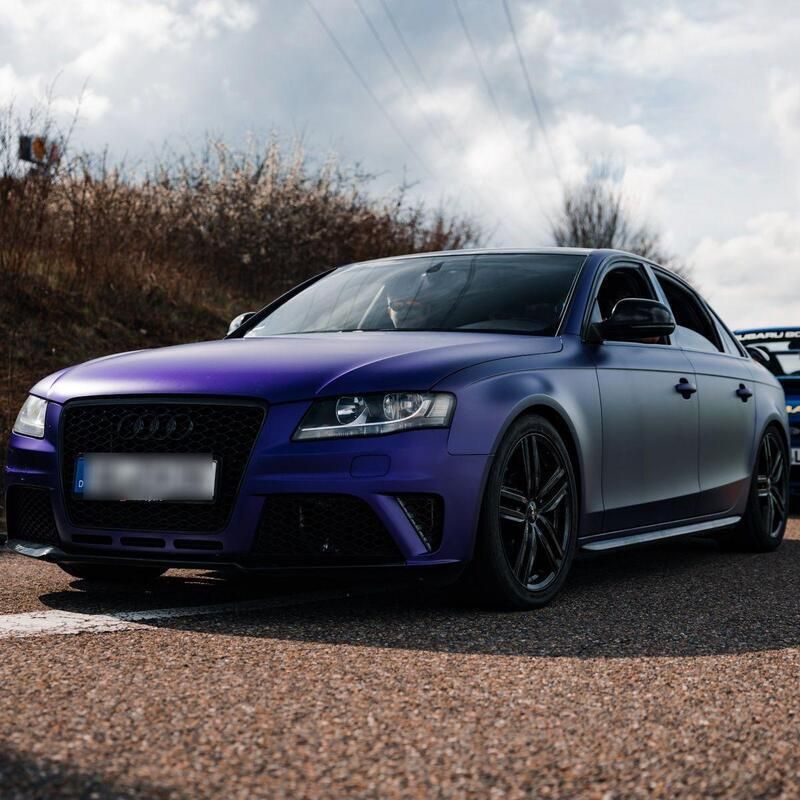 Violet Gebraucht 2008 Audi A4 S-Line Limousine | 8.900 € (Teuer) - Bild 1/4