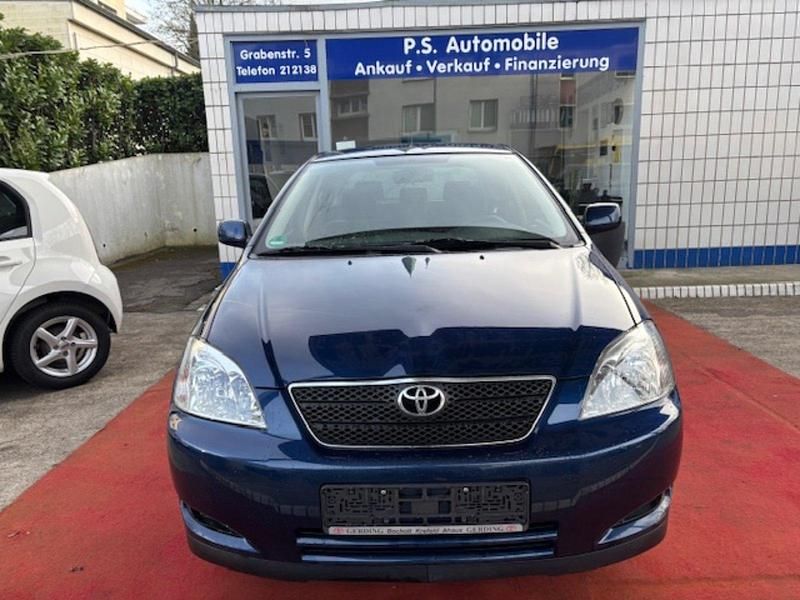 Gebraucht Toyota Corolla 96 PS (70 kW) 2003 Blau Limousine