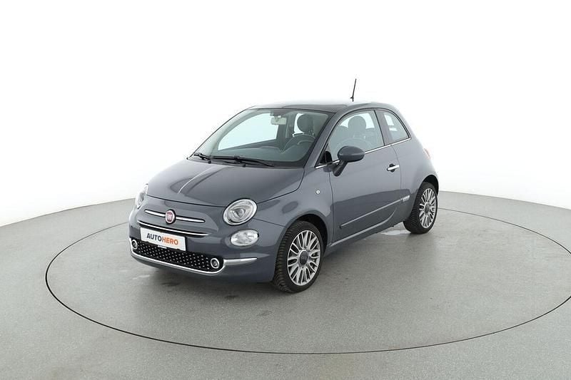 Grau Gebraucht 2017 Fiat 500 Lounge Limousine | 7.940 € (Fairer Preis) - Bild 1/3