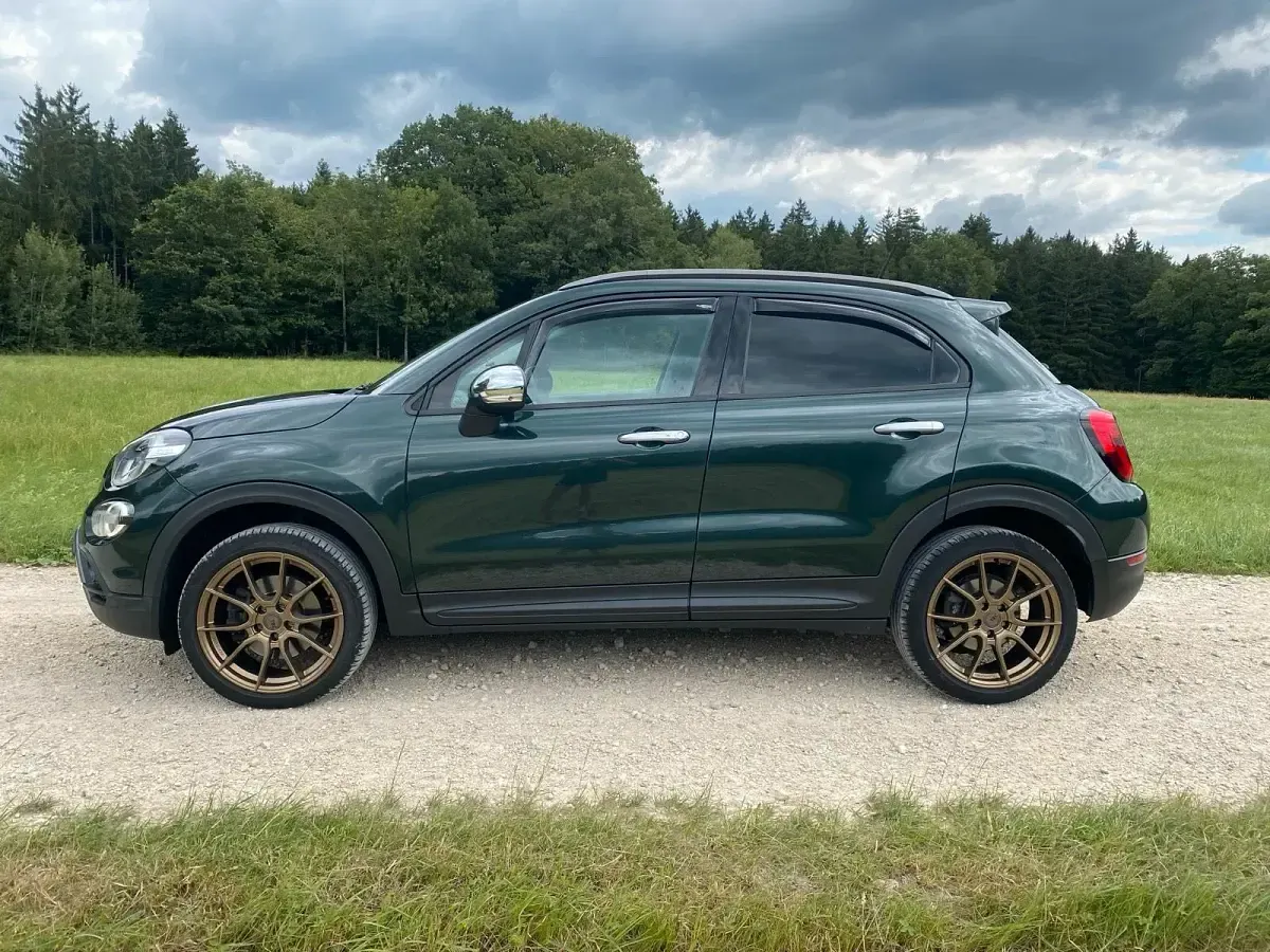 Gebraucht Fiat 500X 150 PS (110 kW) 2019 Grün SUV