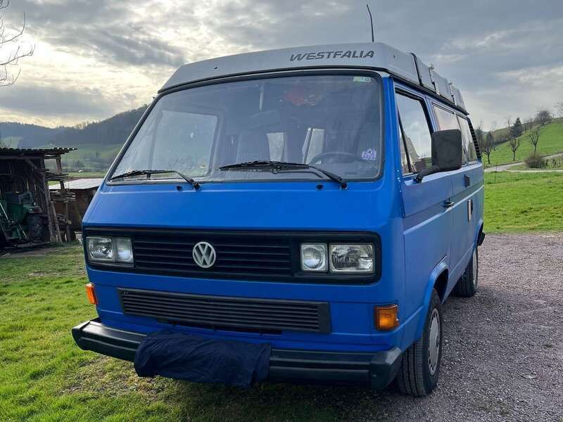 Blau Gebraucht 1986 VW T3 Van | 7.500 € - Bild 1/4
