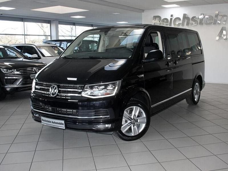 Second-hand VW Multivan Highline 120 CP (88 kW) 2018 Negru Monovolum