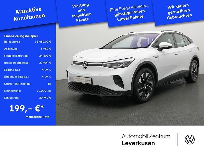 Gebraucht VW ID.4 Pro Performance 150 kW (204 PS) 2023 Weiss / gletscherweiss (metallic) SUV