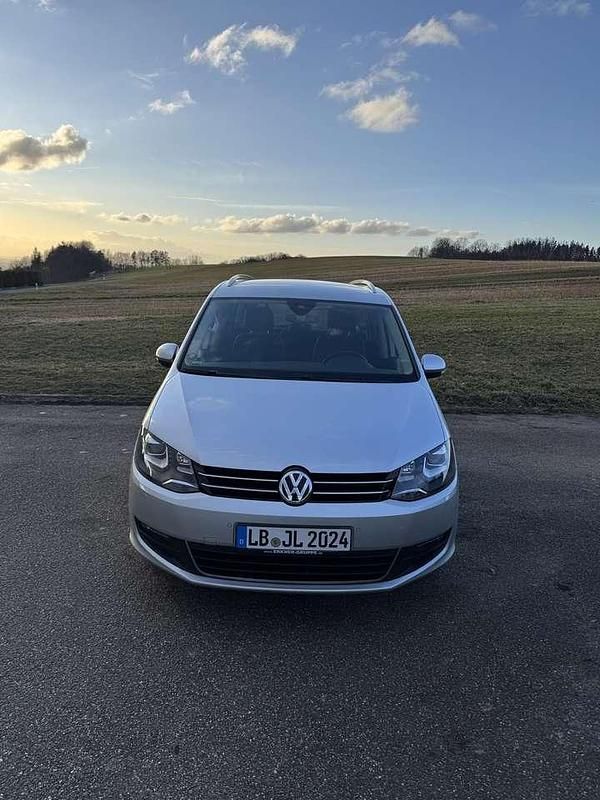 Gebraucht VW Sharan 184 PS (135 kW) 2016 Silber Van / Kleinbus