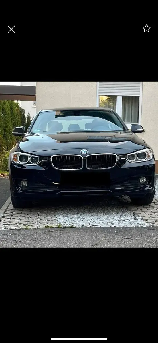 Gebraucht BMW 318 2013 Schwarz Limousine